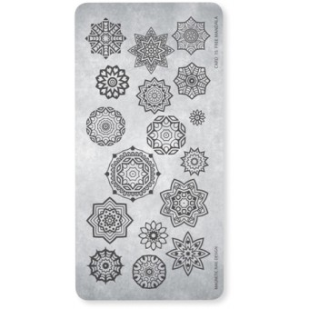 Stamping Plate 15 Free Mandala